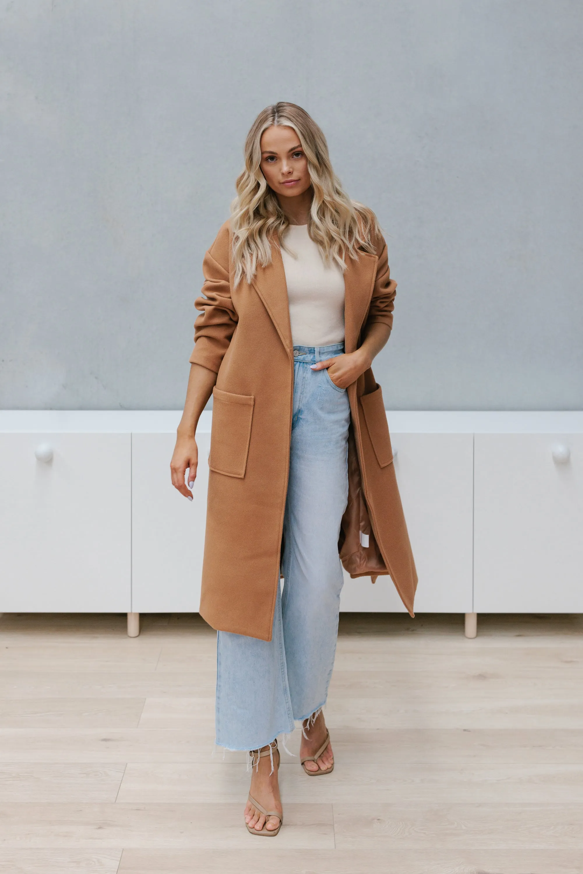 Winslow Coat - Tan