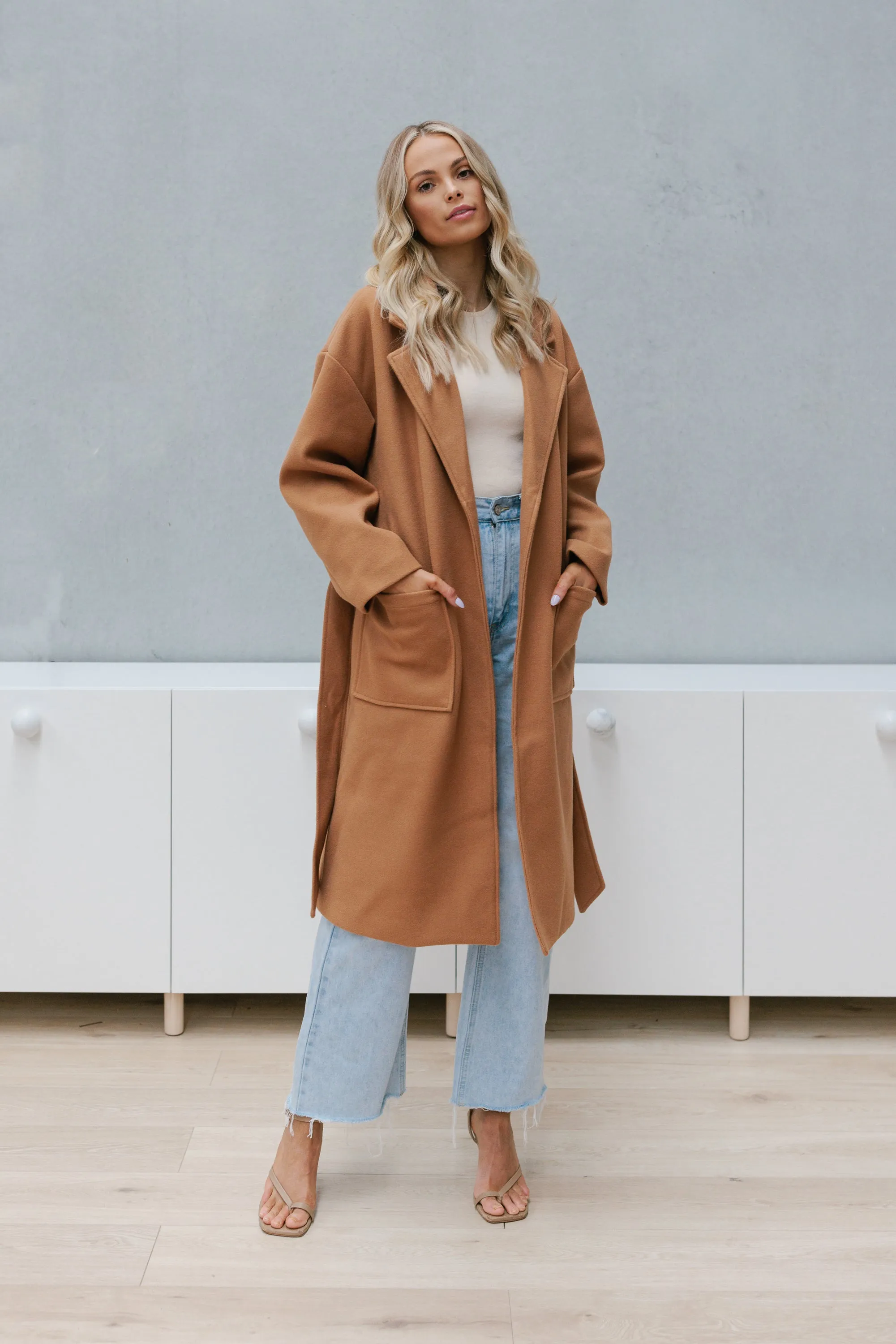 Winslow Coat - Tan