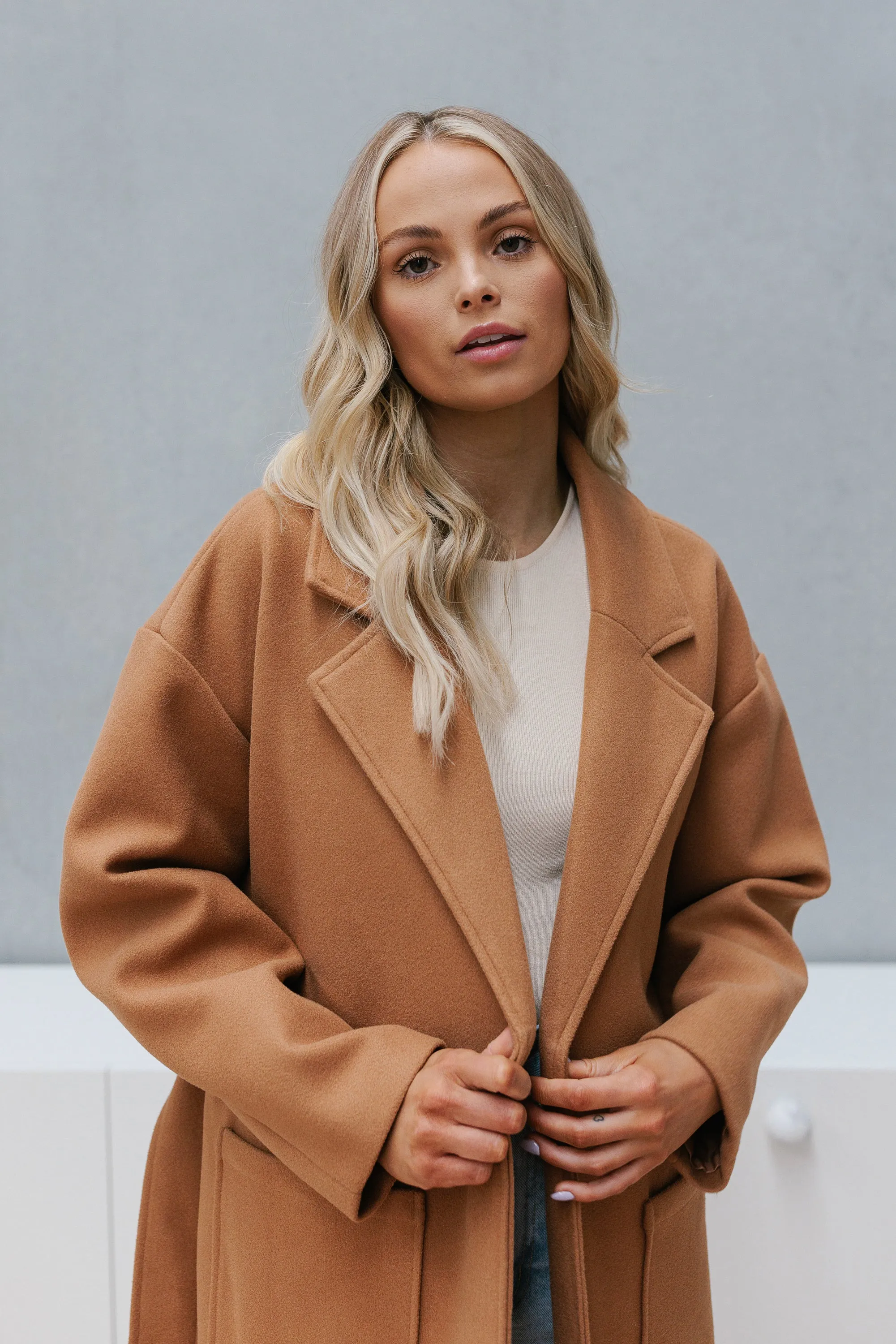 Winslow Coat - Tan