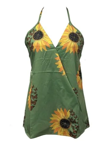 Women's Camisole Tank Tops Sexy Streetwear Sunflower Butterfly