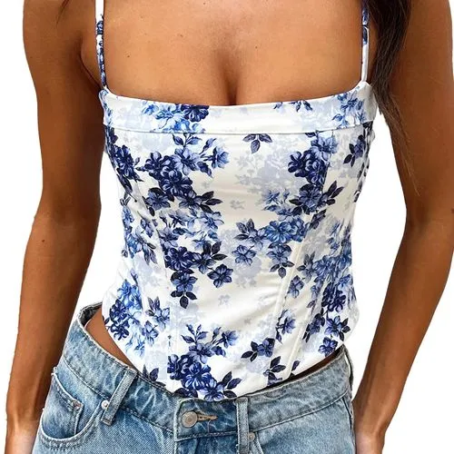 Women's Camisole Tank Tops Streetwear Ditsy Floral