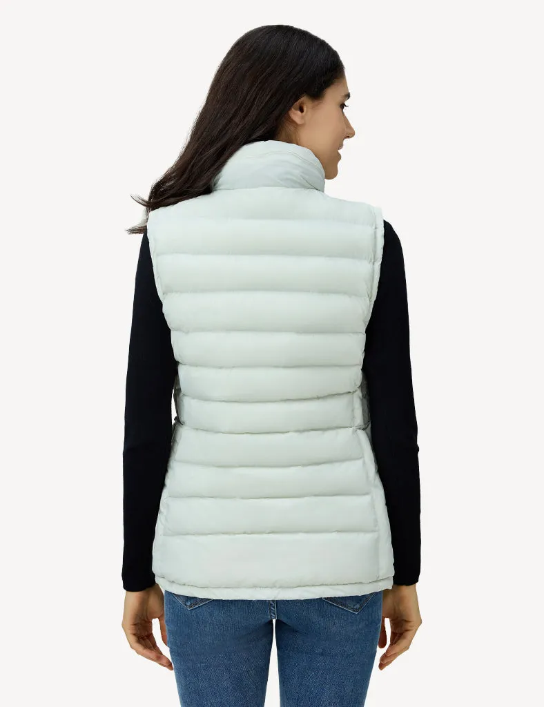 Women's Heated Vest with Retractable Heating Hood