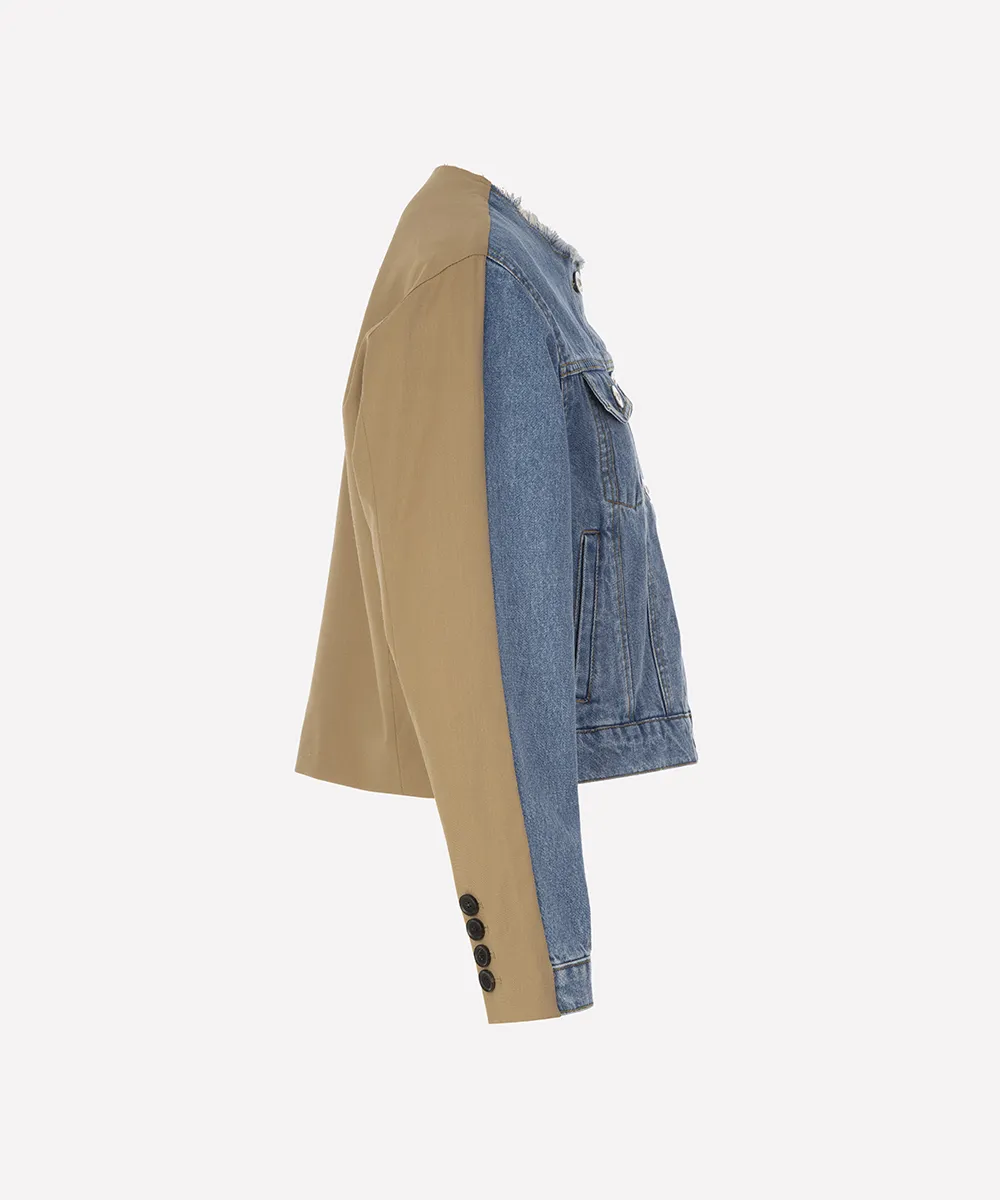 YOUSER hybrid denim jacket 